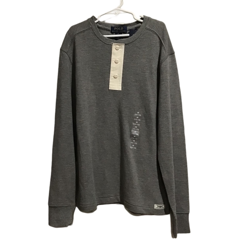 Polo Ralph Lauren boys henley shirt long sleeve